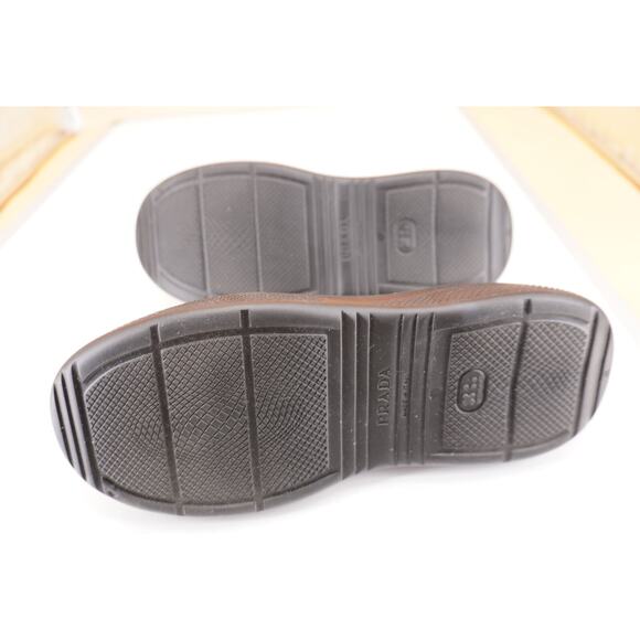 Prada Mellow Logo Waterproof Clog Mule Black rubber size 40 10 New $575 - Picture 7 of 10